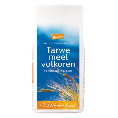 Tarwebloem en tarwemeel